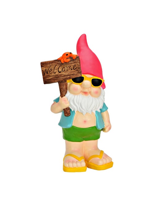 Nain de jardin de décoration Welcome - Kiabi Nain de jardin de décoration Welcome - Kiabi