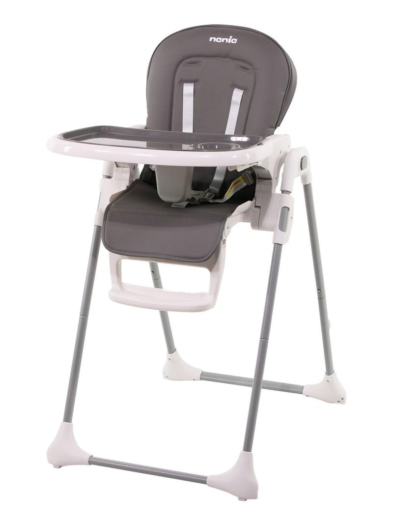 Nania - Chaise haute dès 6 mois à 36 mois Gris - Kiabi