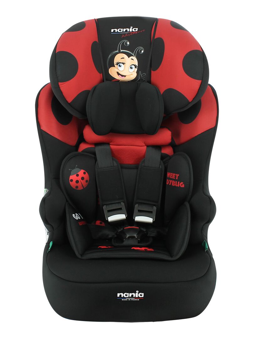 Rouge - Siège Auto de sécurité pour enfants de 3 à 12 ans, coussin  rehausseur en coton pour enfants