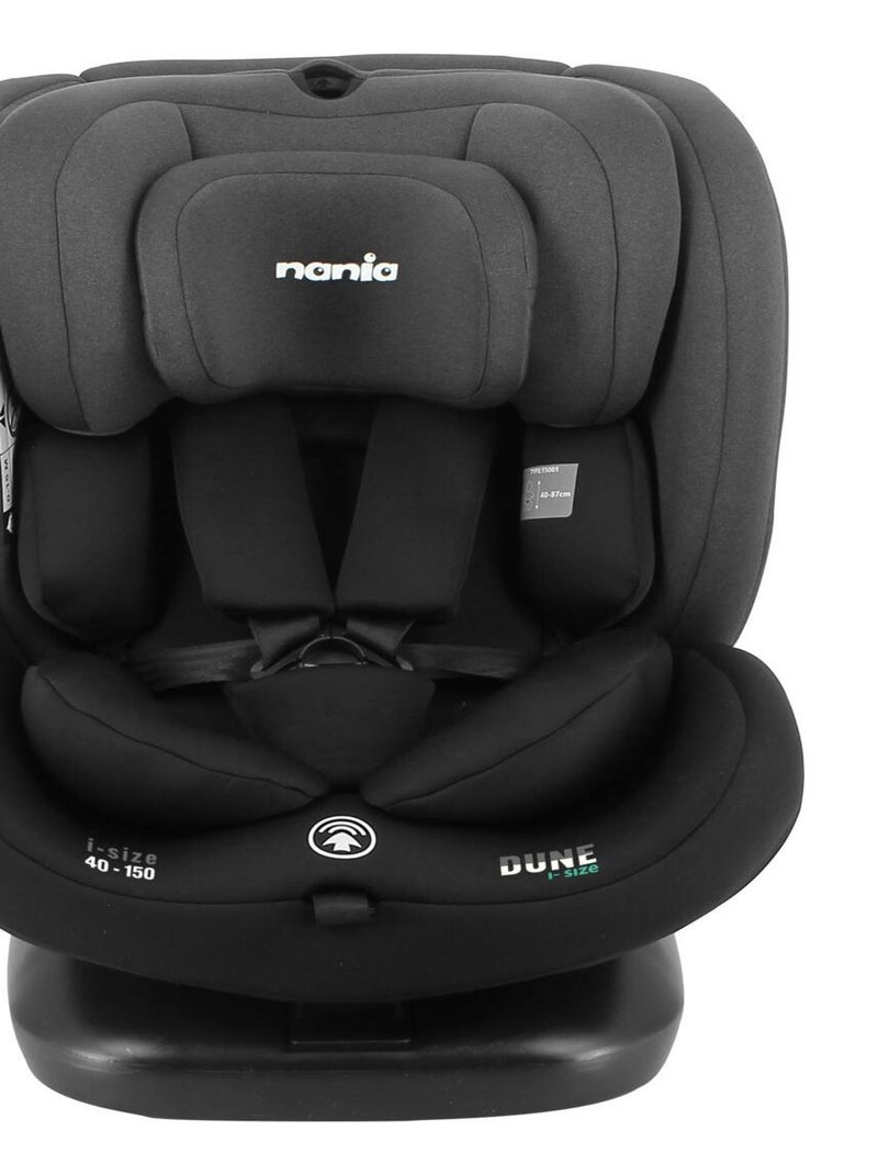 Nania - Siège auto DUNE pivotant 360° - I-Size 40-150 cm - Evolutif dès la naissance jusqu'à 12 ans Gris - Kiabi