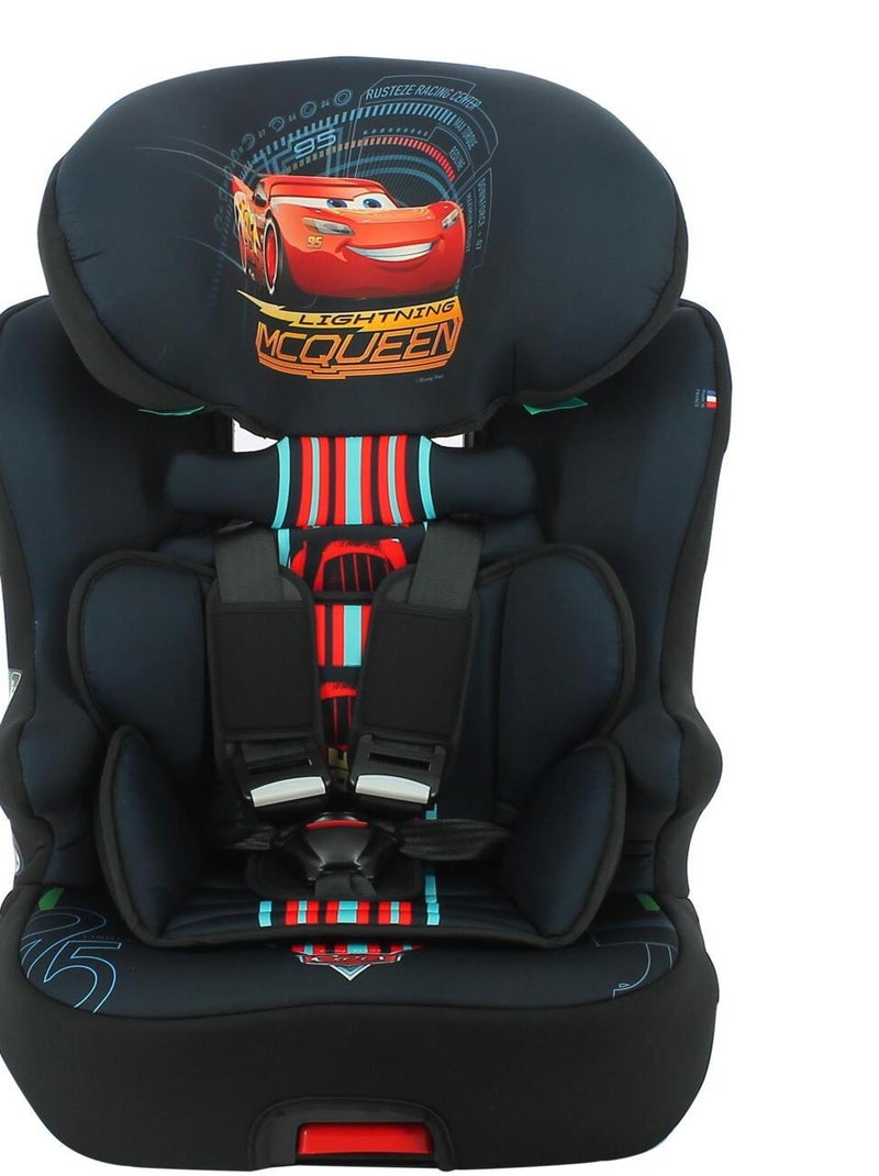 Nania - Siège auto isofix RACE I FIX 76-140 cm R129 i-Size –Fabrication Française - Cars Noir Rouge - Kiabi