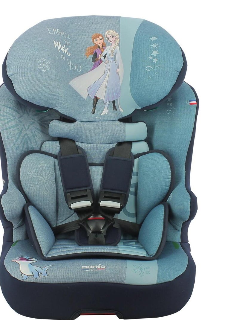 Nania - Siège auto isofix RACE I FIX 76-140 cm R129 i-Size – Fabrication Française - Frozen Bleu - Kiabi