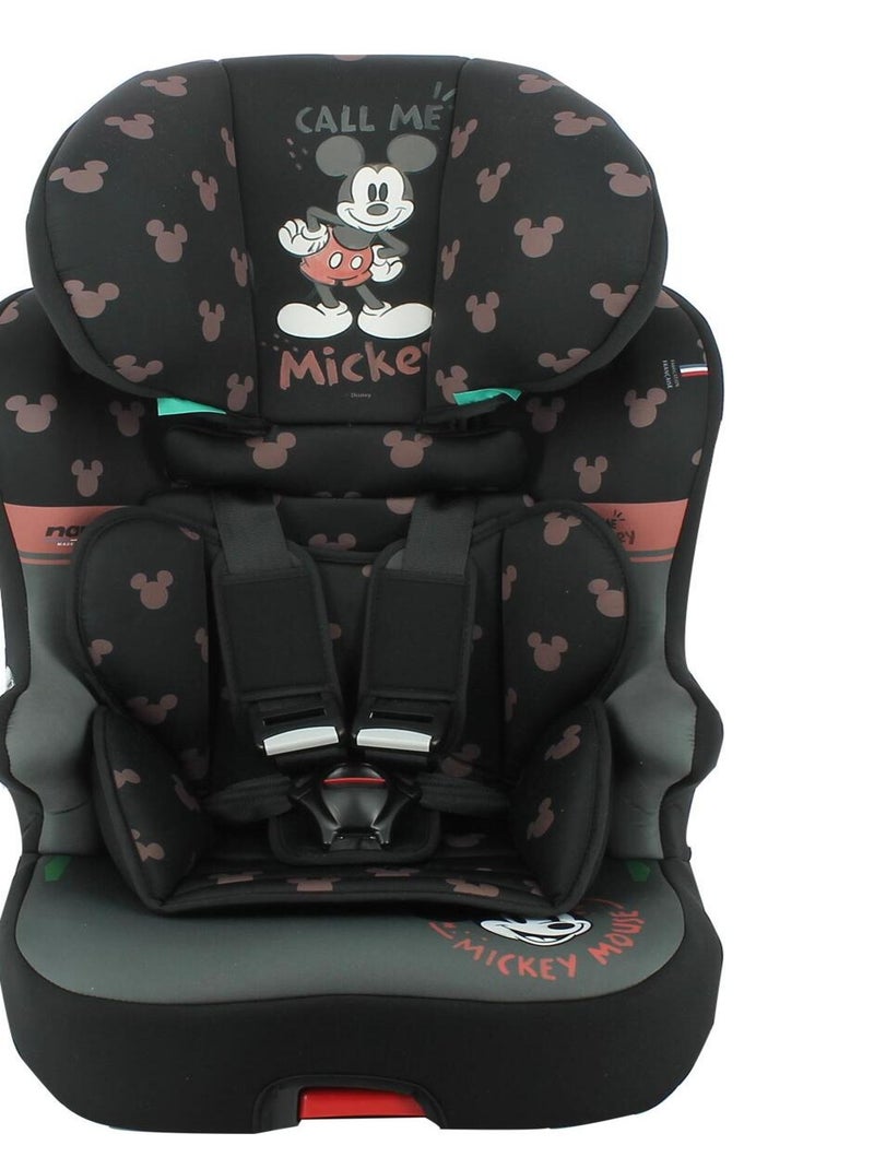 Nania - Siège auto isofix RACE I FIX 76-140 cm R129 i-Size – Fabrication Française - Mickey Marron - Kiabi