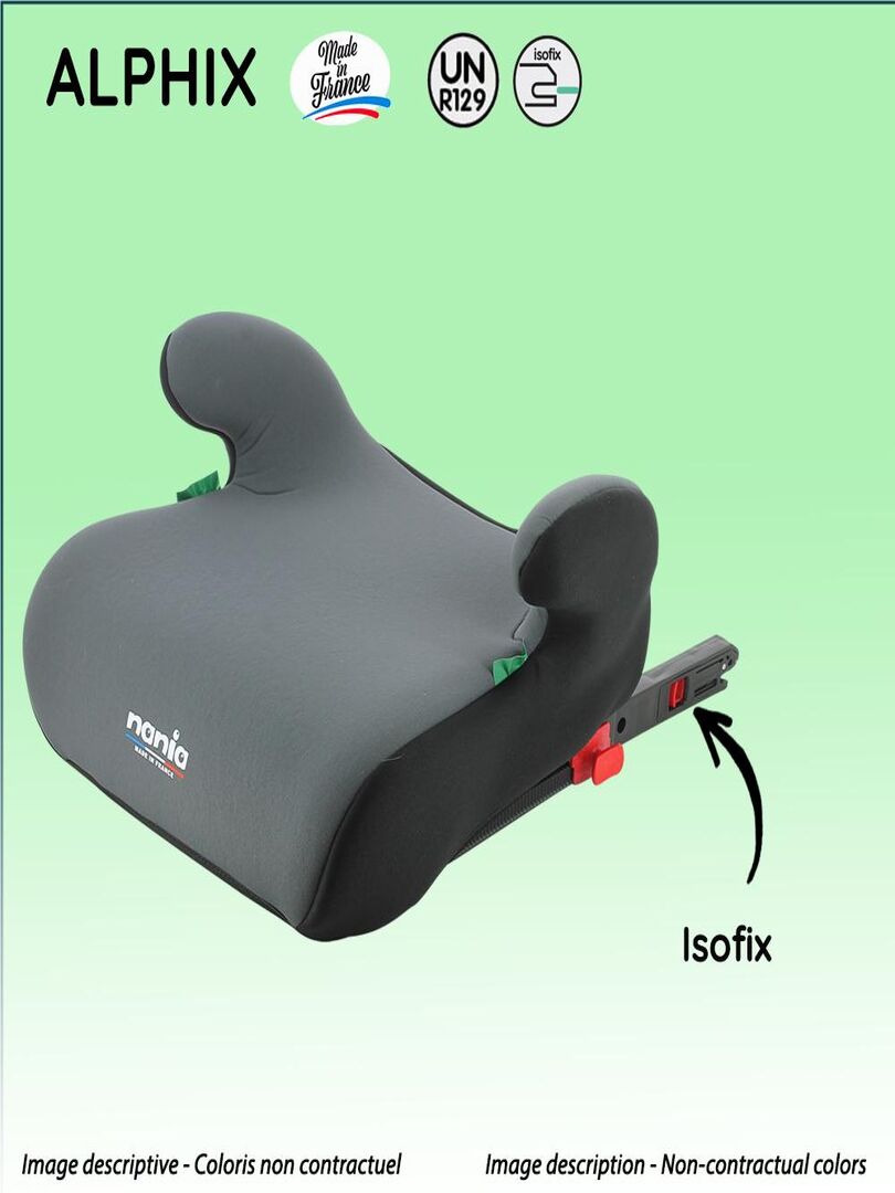 RENOFIX² Réhausseur Isofix R129 100-150 cm SOFTNESS®