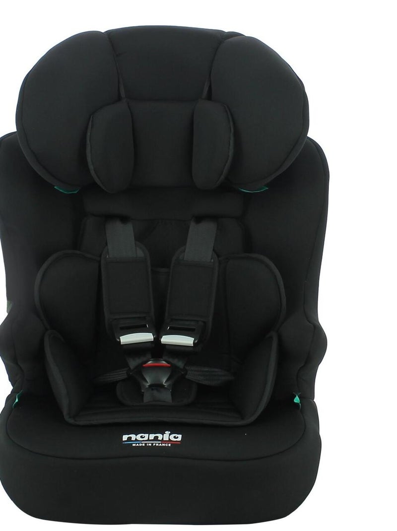 Nania-Siège auto ceinturé RACE I 76-150 cm R129 i-Size Noir - Kiabi
