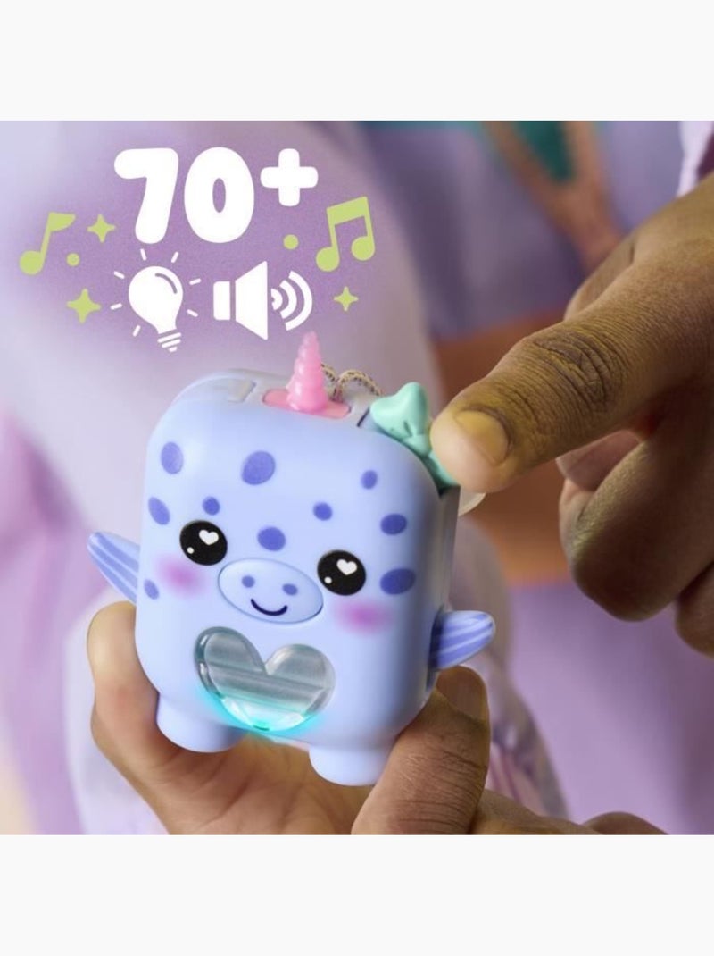 Nano-mals bubbly le narval, compagnon électronique, plus de 70 réactions, pour enfants, dès 5 ans Violet - Kiabi