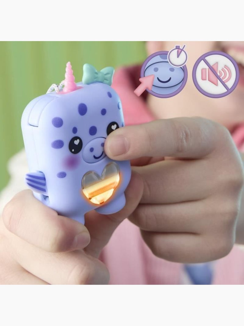 Nano-mals bubbly le narval, compagnon électronique, plus de 70 réactions, pour enfants, dès 5 ans Violet - Kiabi