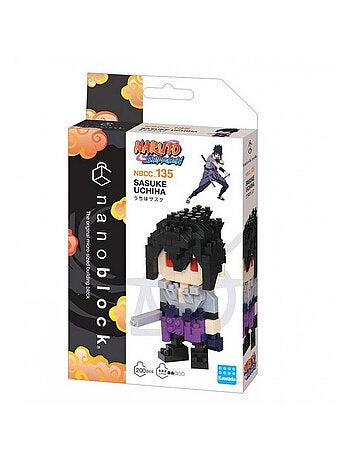 Nanoblock Naruto Sasuke Uchiwa 200 pcs