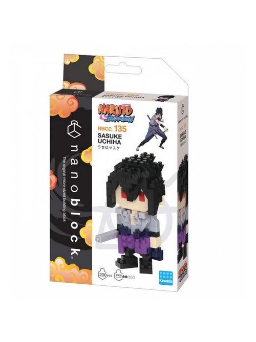 Nanoblock Naruto Sasuke Uchiwa 200 pcs - Kiabi