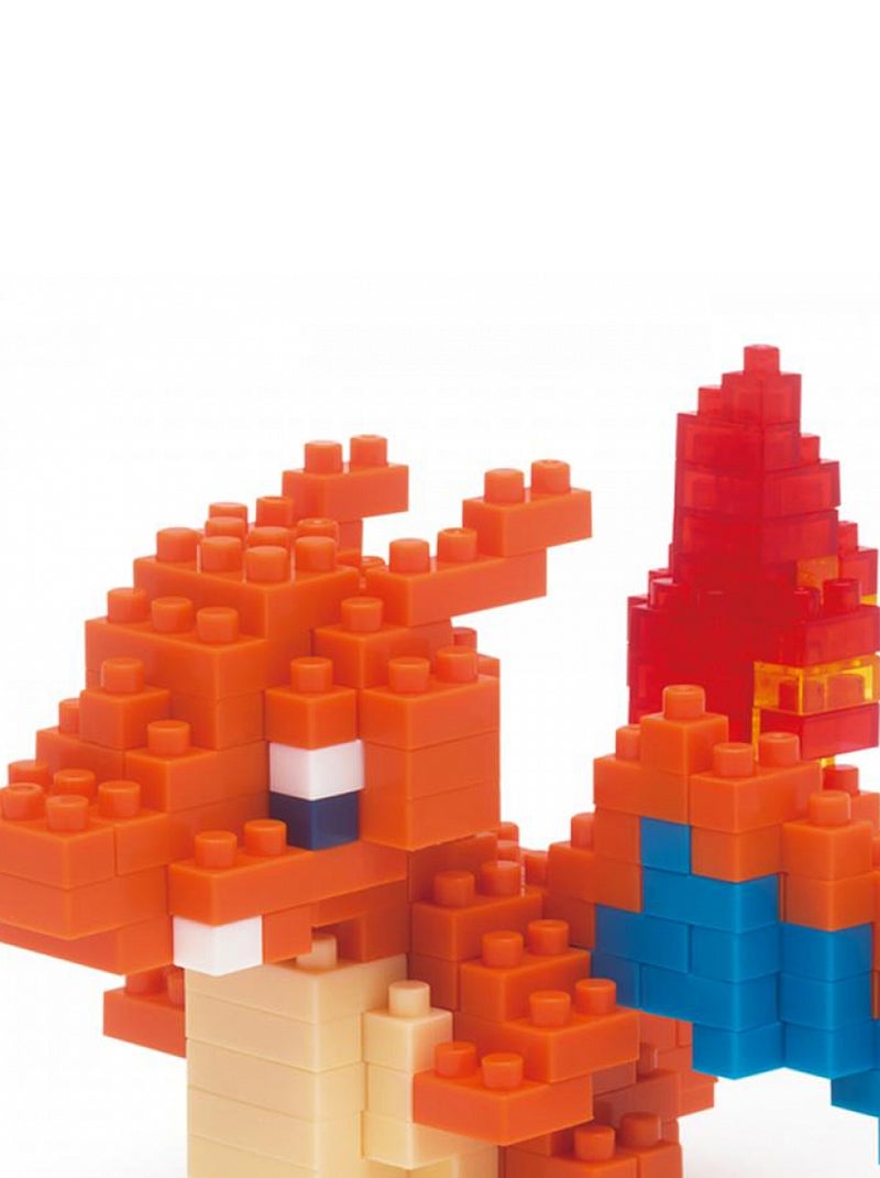 Nanoblock Pokemon Dracaufeu 200 pcs Bleu - Kiabi