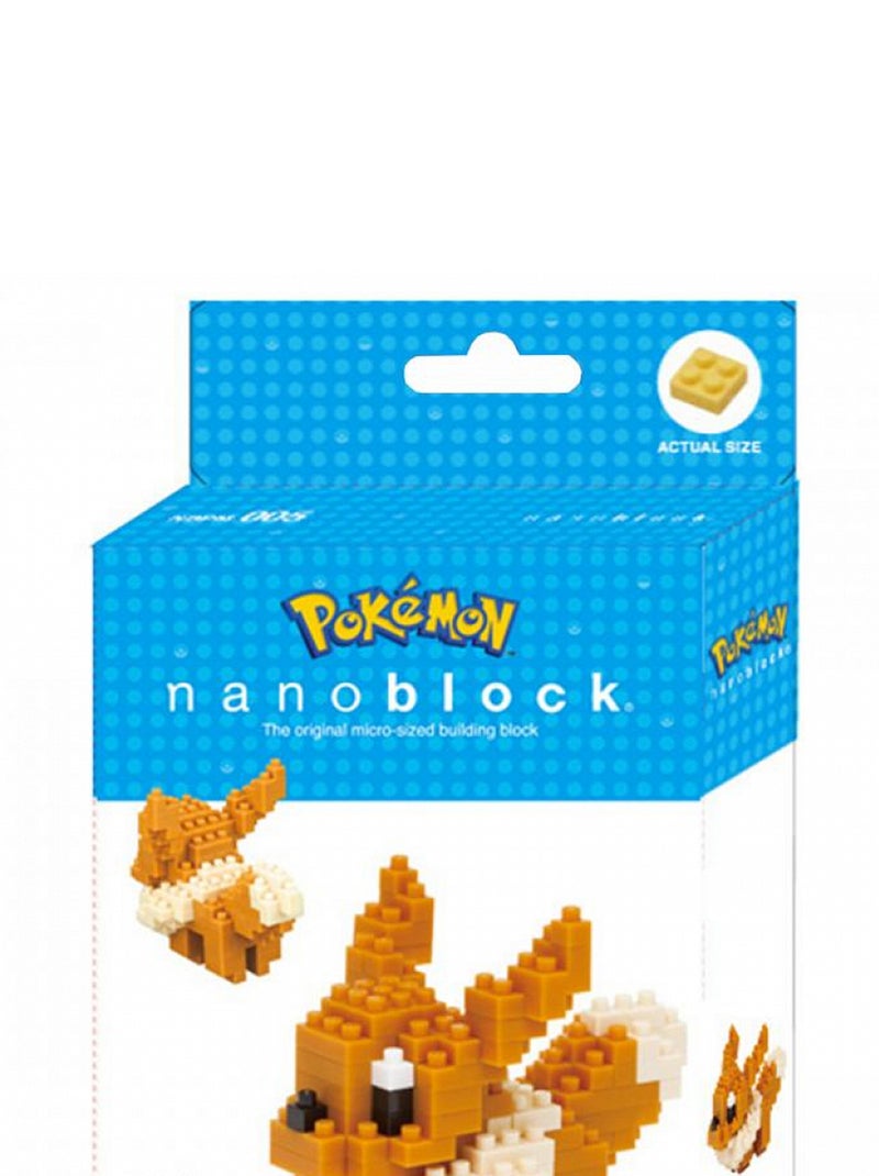 Nanoblock Pokemon Evoli 130 pcs Bleu - Kiabi