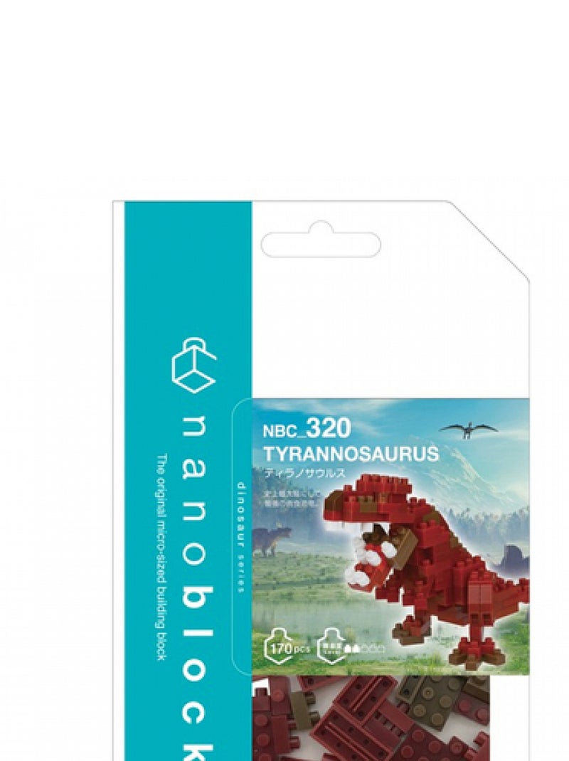 Nanoblock Tyrannosaure 170 pcs Bleu azur - Kiabi