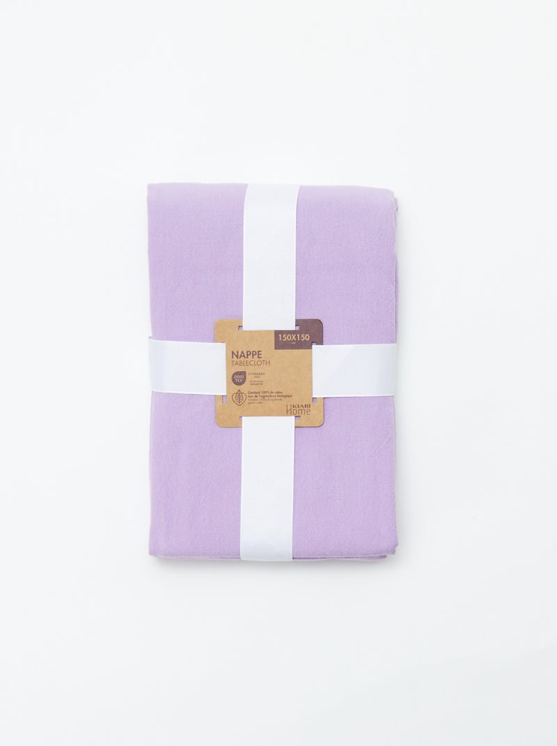 Nappe  - 150x150 cm - Kiabi Home Violet - Kiabi