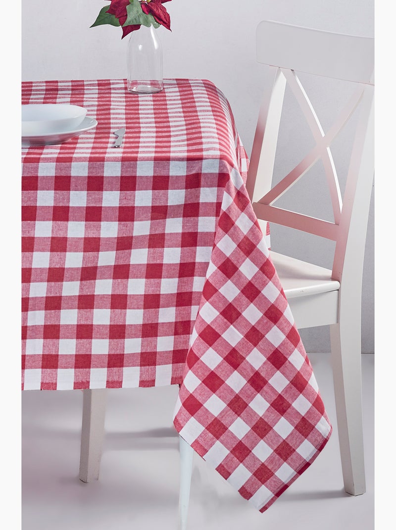 Nappe- carreaux Bordeaux - Kiabi