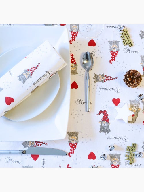 Nappe 100% coton imprimés lutin - Kiabi Nappe 100% coton imprimés lutin - Kiabi