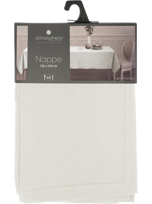Nappe 100% coton rectangulaire JANE - Kiabi