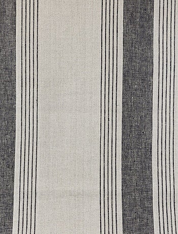 Nappe 100% lin naturel à rayures NAPOLI