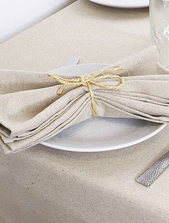 Nappe 100% lin naturel LINELLE