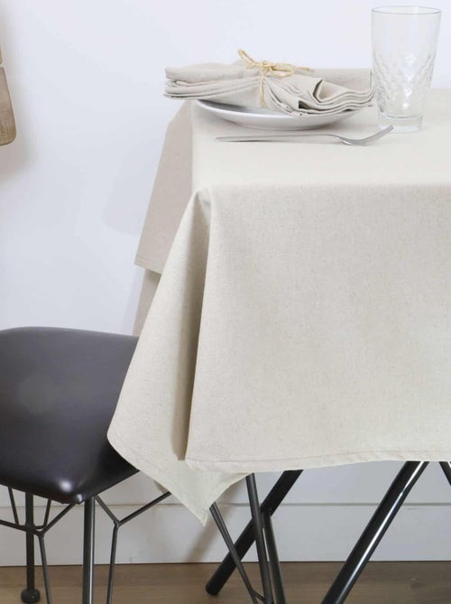 Nappe 100% lin naturel LINELLE - Kiabi