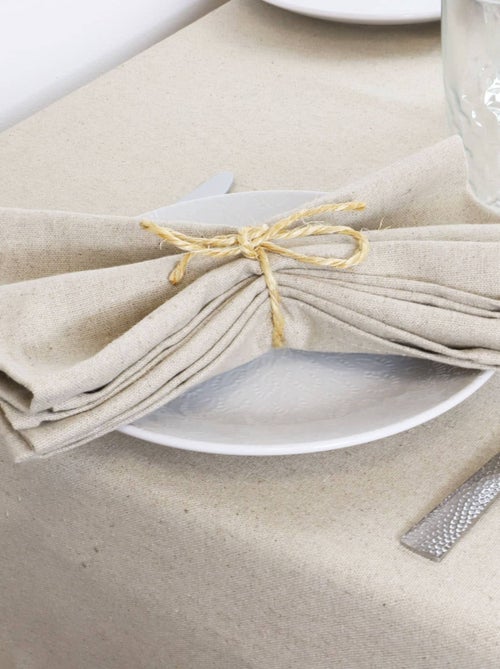 Nappe 100% lin naturel LINELLE - Kiabi