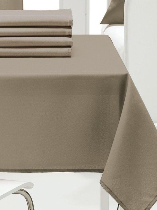 Nappe 140x240 cm Polyester Uni Ficelle - Kiabi