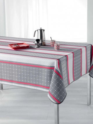 Nappe 140x240cm Feliz corail