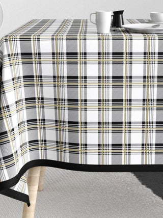Nappe 140x250 cm Polyester à motifs Cottage