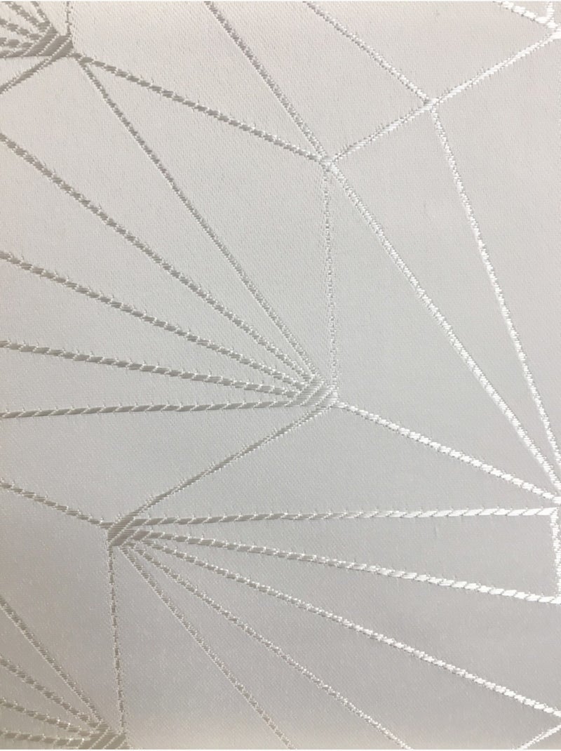 Nappe 145x300cm Facette rouge Blanc - Kiabi