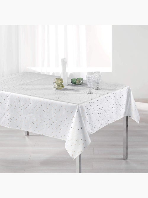 Nappe 150x200cm safina blanc - Kiabi Nappe 150x200cm safina blanc - Kiabi