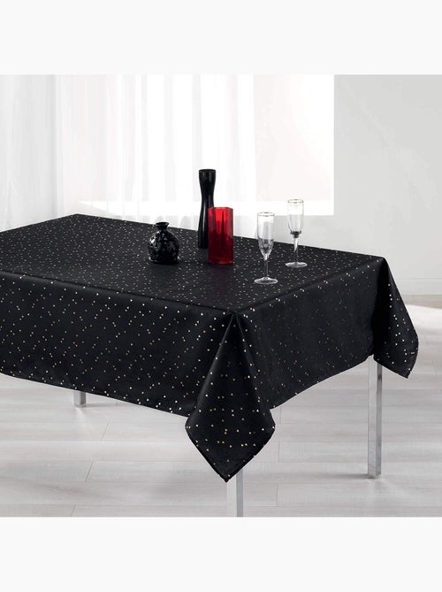 Nappe 150x240cm safina noir - Kiabi