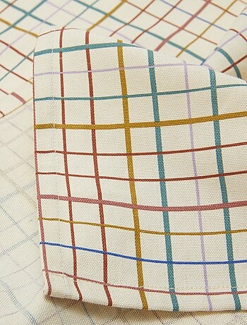 Nappe à carreaux 150 x 270 - Kiabi Home