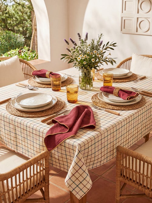 Nappe à carreaux 150 x 270 - Kiabi Home - Kiabi