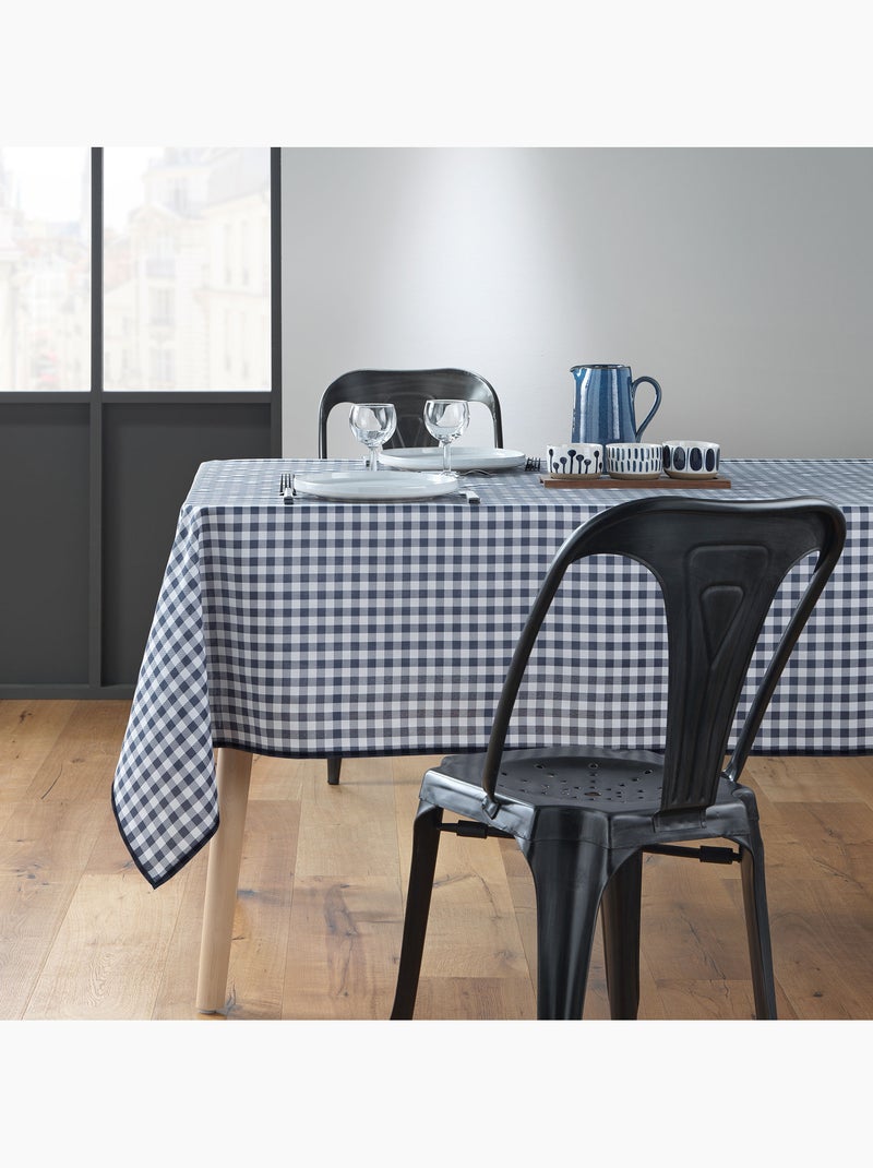 Nappe a carreaux Vichy Bleu - Kiabi