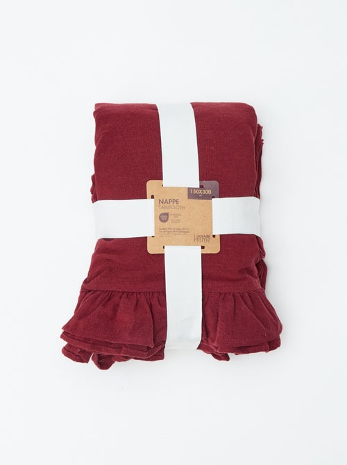 Nappe à franges (150x300 cm) - Kiabi Home - Kiabi