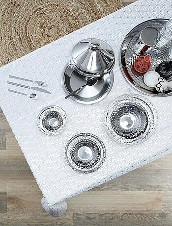 Nappe à motifs géométriques GOLD Rectangulaire