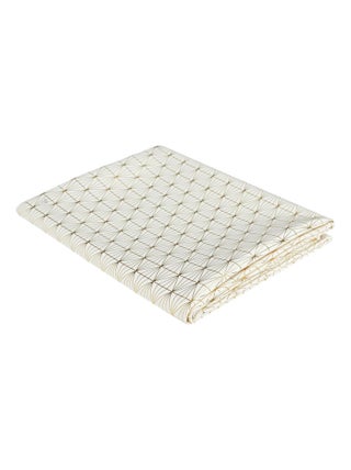 Nappe à motifs géométriques GOLD Rectangulaire