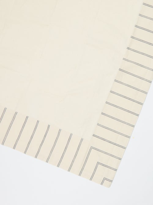 Nappe à rayures en coton (150x300 cm) - Kiabi Home - Kiabi