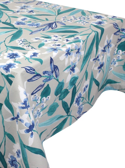 Nappe ANITA coton enduction acrylique Rectangulaire - Kiabi