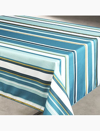 Nappe anti tache à rayures