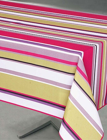 Nappe anti tache à rayures