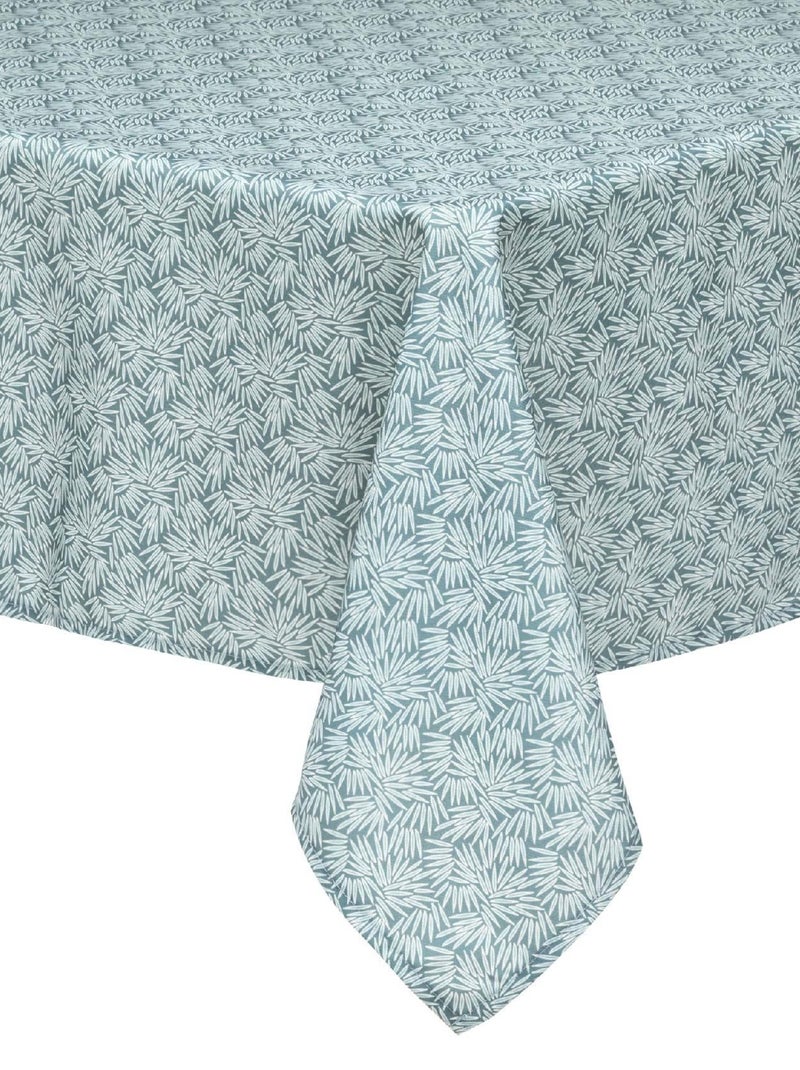 Nappe anti-tâche aux impressions végétales Vert - Kiabi