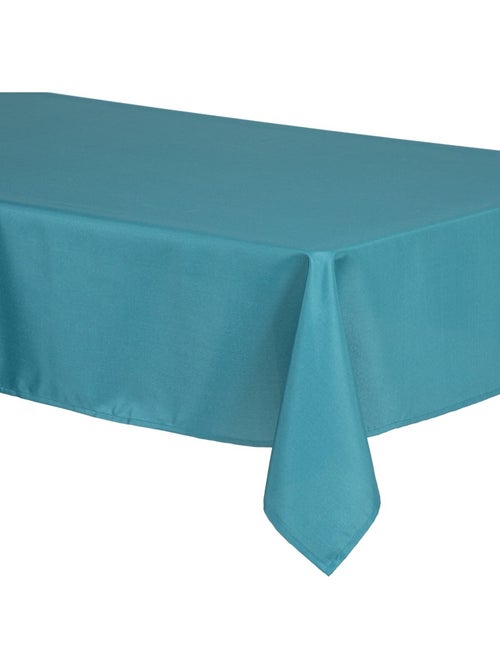 Nappe anti tache bleu canard 150x300cm - Kiabi