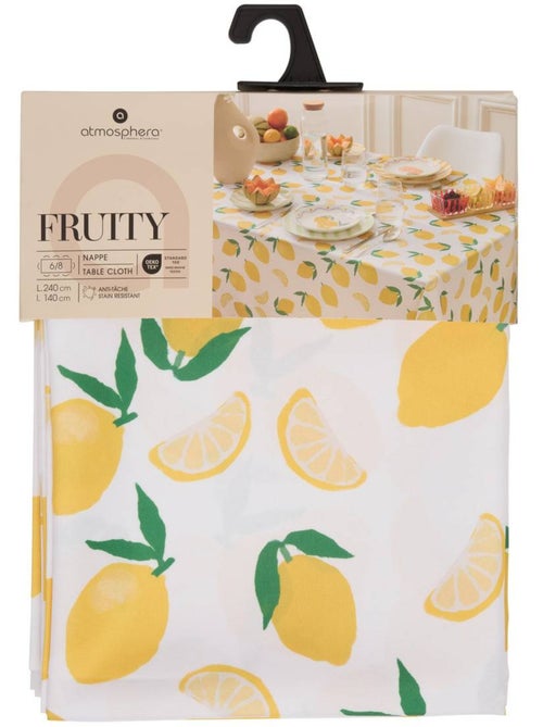 Nappe anti-tache imprimé fruity - Kiabi