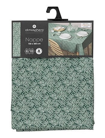 Nappe anti-tache rectangulaire Sebring - 150 x 300 cm - Bleu