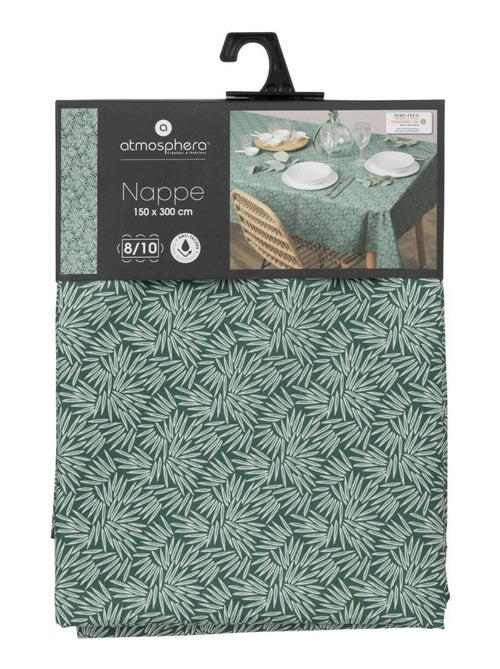 Nappe anti-tache rectangulaire Sebring - 150 x 300 cm - Bleu - Kiabi