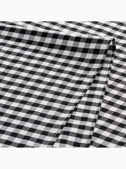 Nappe anti-taches à carreaux vichy, tissée, toucher textile - Gamusi. - Kiabi