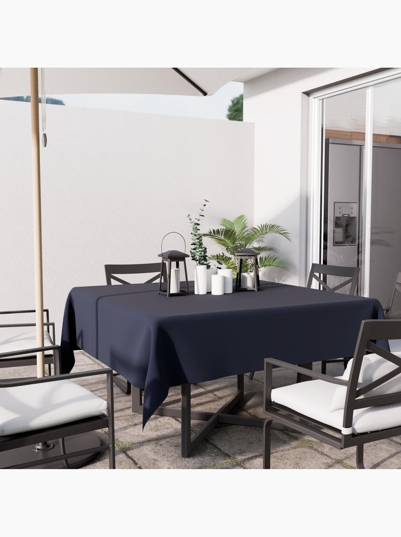 Nappe anti-tâches ALIX, par Soleil d'Ocre Bleu marine - Kiabi