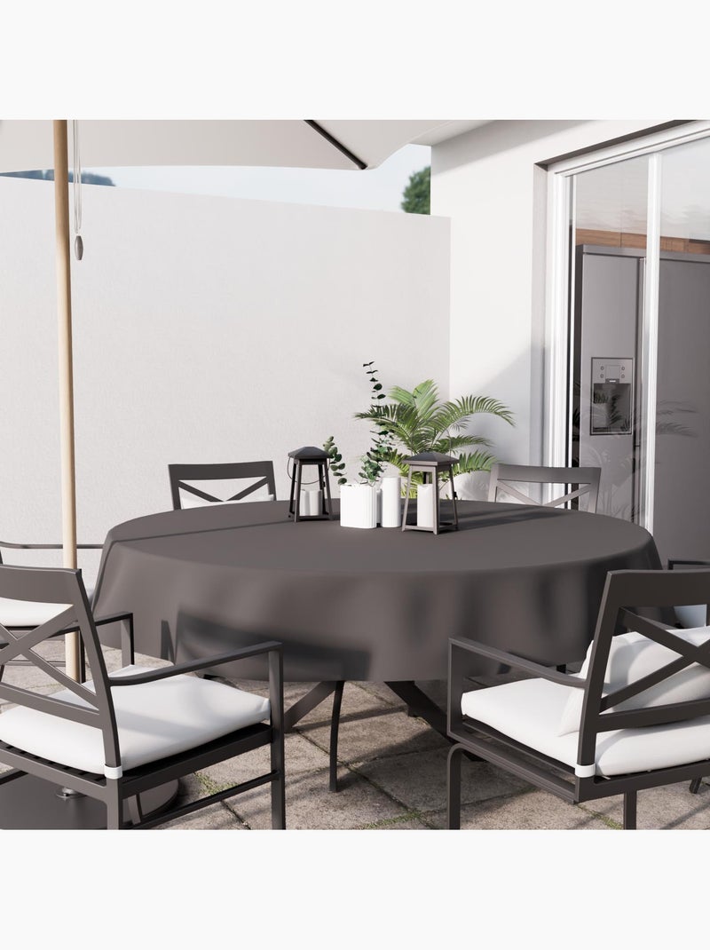 Nappe anti-tâches ALIX, par Soleil d'Ocre gris anthracite - Kiabi