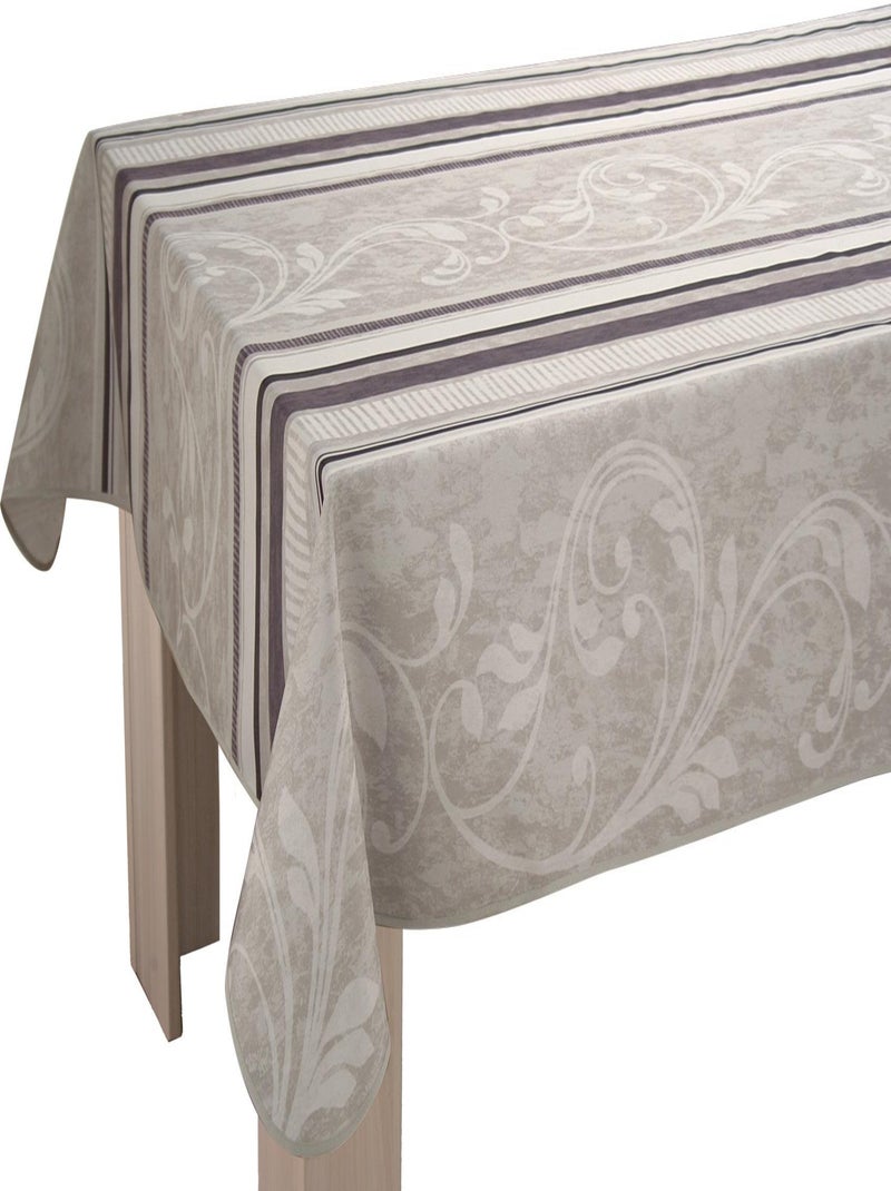 Nappe Anti-taches Arabesque Beige - Kiabi