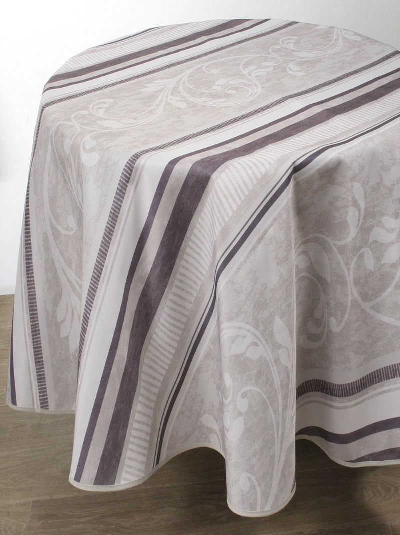 Nappe Anti-taches Arabesque Beige - Kiabi